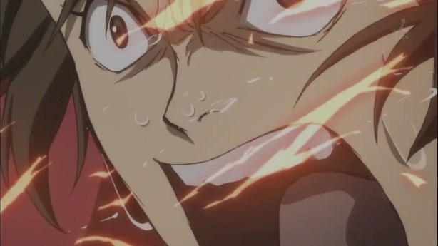Yukimura angered. Don't mess with him…