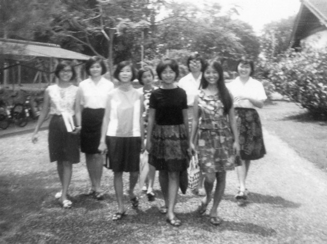 1965 Mommy with her classmates (farthest right)