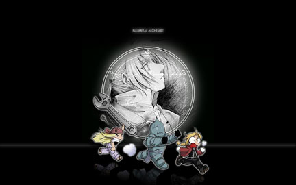 Winry, Alphonse and Edward