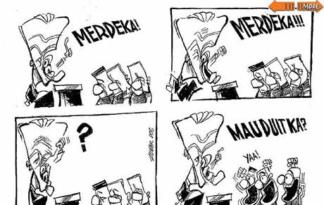 Independence? or bribery?