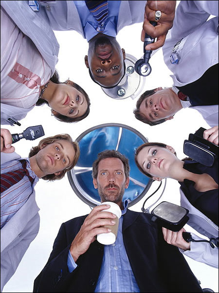 House with his "new" team of "old" faces
