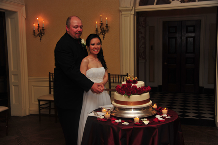 The Cake decorated by yours truly