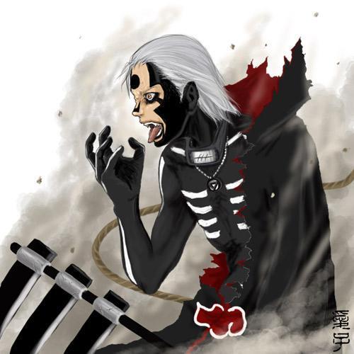 Hidan in his curse ritual