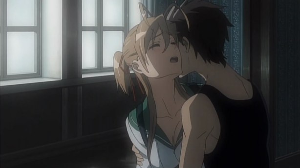 HIGHSCHOOL OF THE DEAD - 11_4 A little "something something"