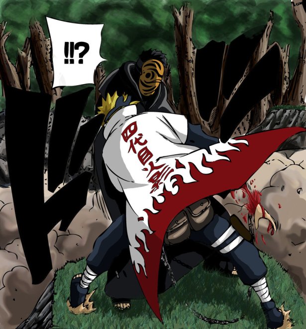 Minato vs Tobi