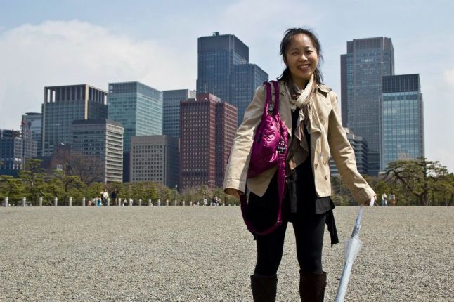 Old and new: The Imperial Palace in Chiyoda-ku
